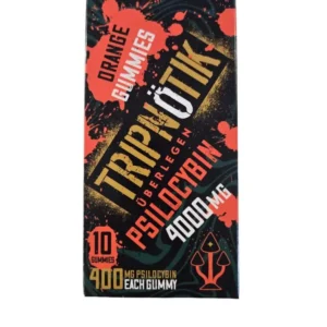 ( $35 Each – 3 FOR $90 ) Tripnotik ~ Orange 🍊 Psilocybin Infused Gummies 4000MG