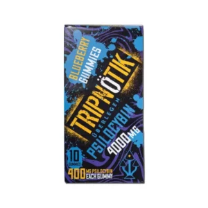 ( $35 Each – 3 FOR $90 ) Tripnotik ~ Bluberry 🫐 Psilocybin Infused Gummies 4000MG
