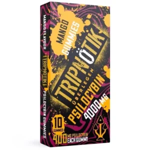 (  $35 Each – 3 FOR $90 ) Tripnotik ~ Mango 🥭 Psilocybin Infused Gummies