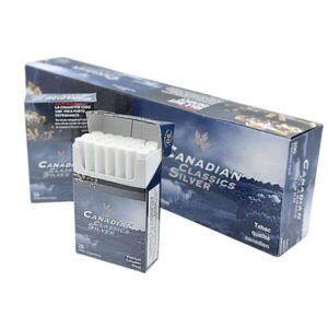 Canadian Classic Silver Cigarettes - 2 for $50